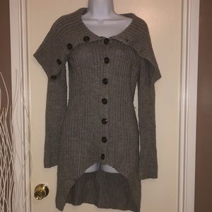 Kenar Gray Knit Sweater